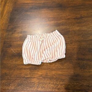 Pehr Pink and White Striped Shorts